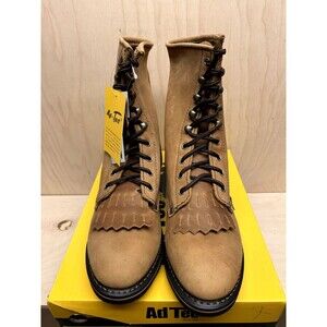 Ad Tec Packer Boot 9224M Men's US 9 M Crazy Horse Leather